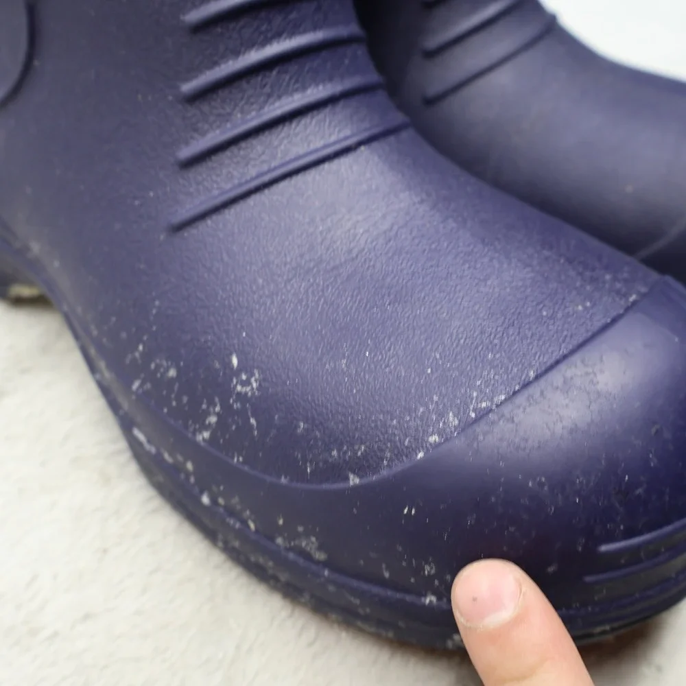 Tingley Flite Unisex M7 W9 Rain Boots Blue Waterproof Utility Slip Resistant